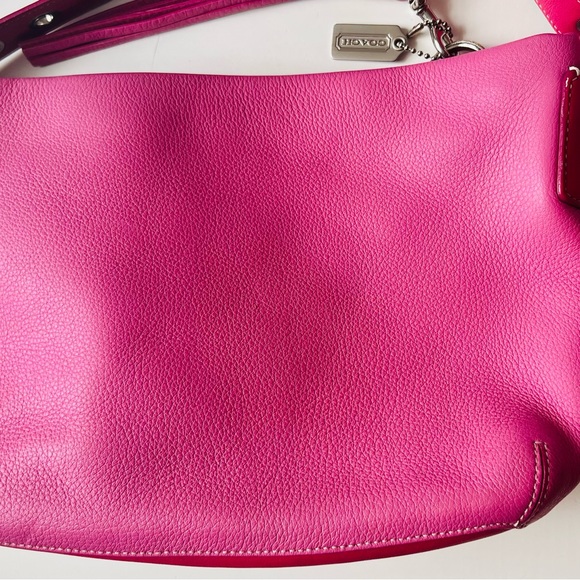 Coach Shoulder Bag K04s-1429 Pink PEBBLE GRAIN 13"L x 3.5"W x 7 - Picture 2 of 9